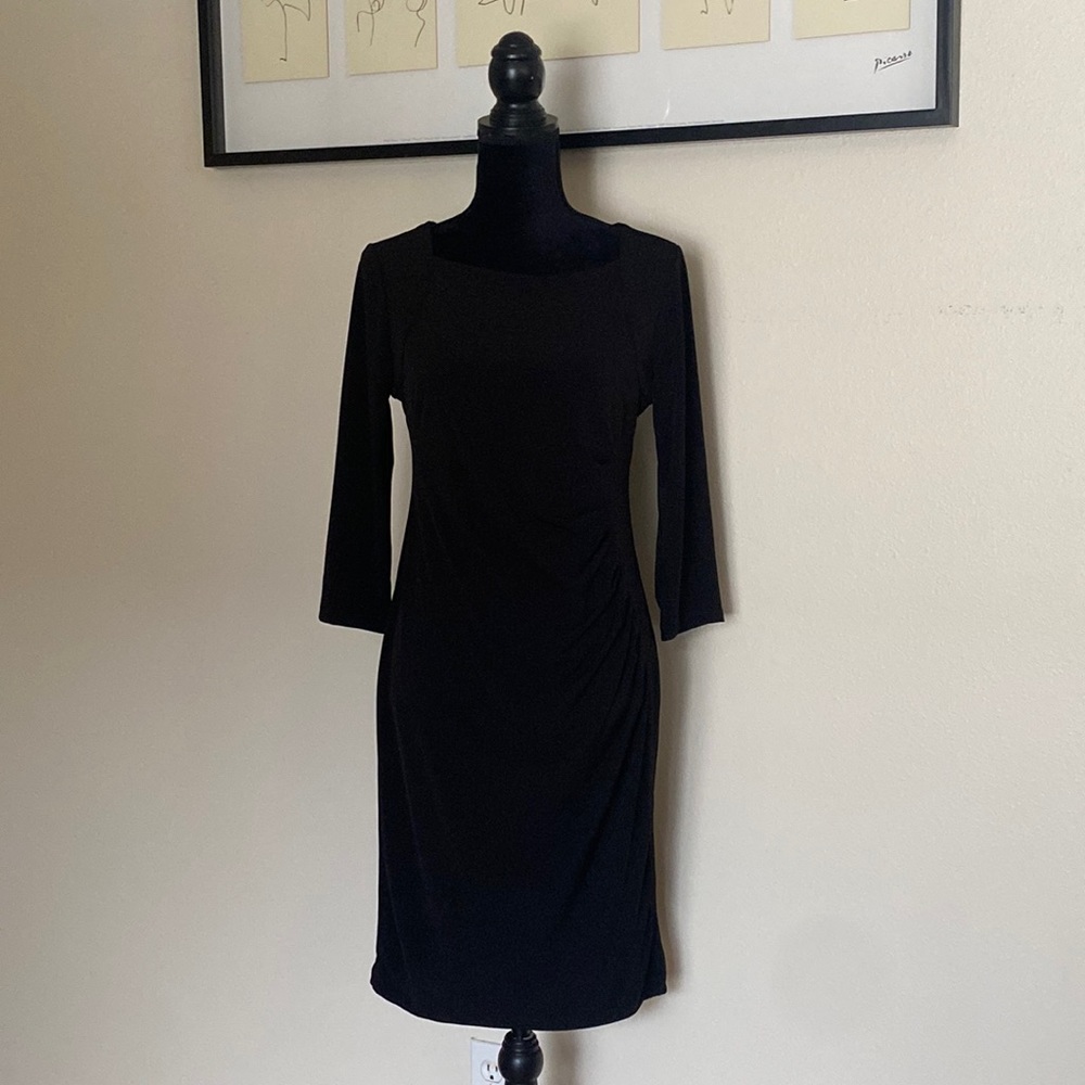 Chico’s Mckeena Solid black dress